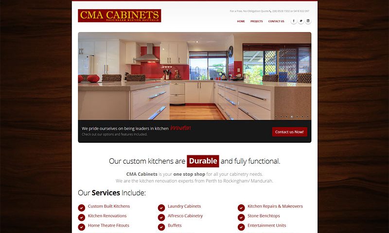 cma-cabinets-website-design