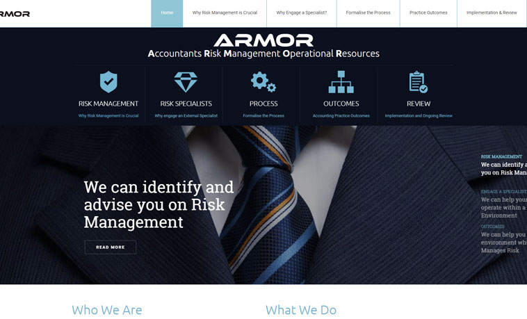 armor-risk-management-website