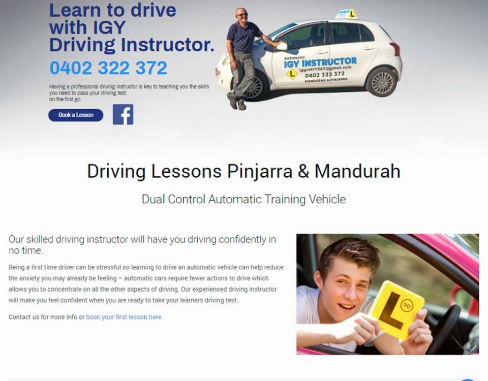 IGY Driving Instructor - Driving School in Pinjarra & Mandurah WA
