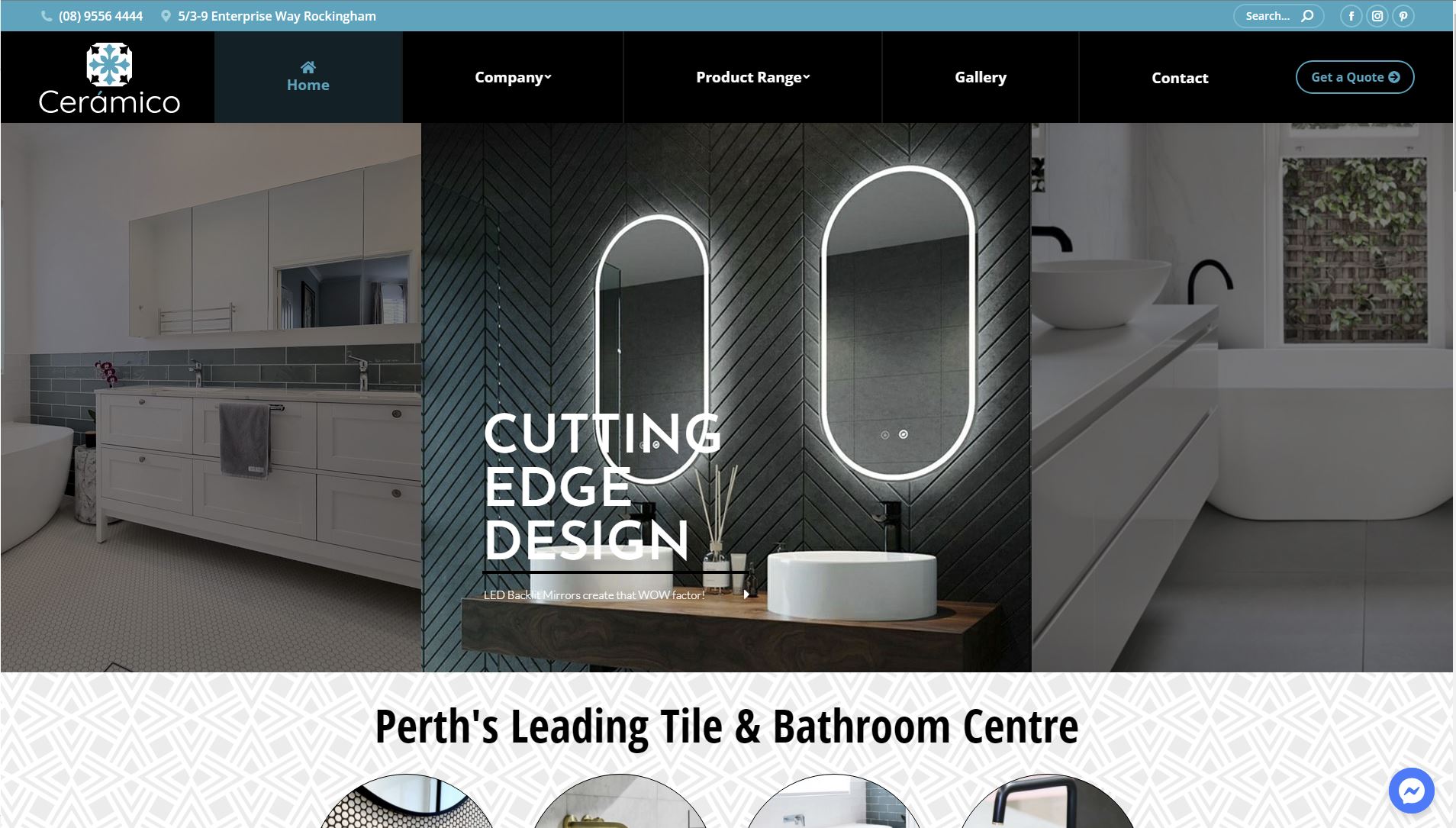 Ceramico Tiles and Bathrooms