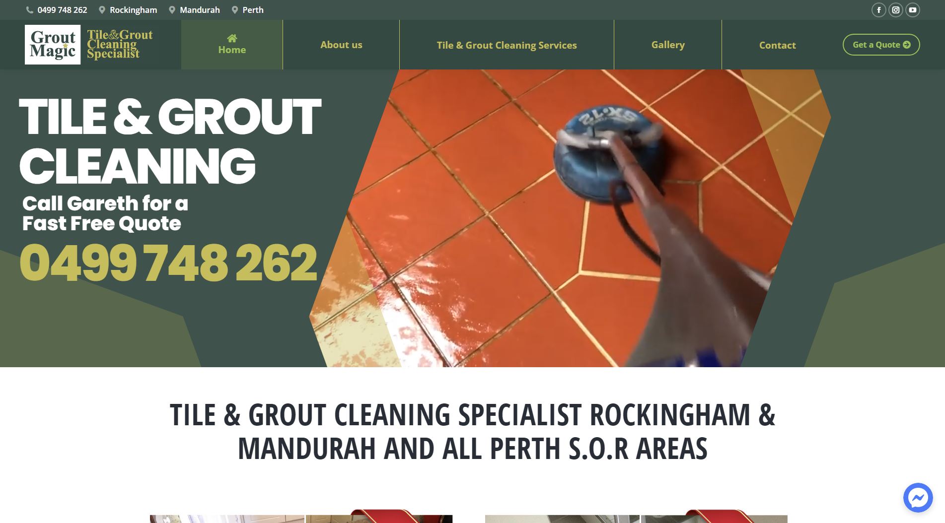 Tile & Grout Cleaning - Grout Magic