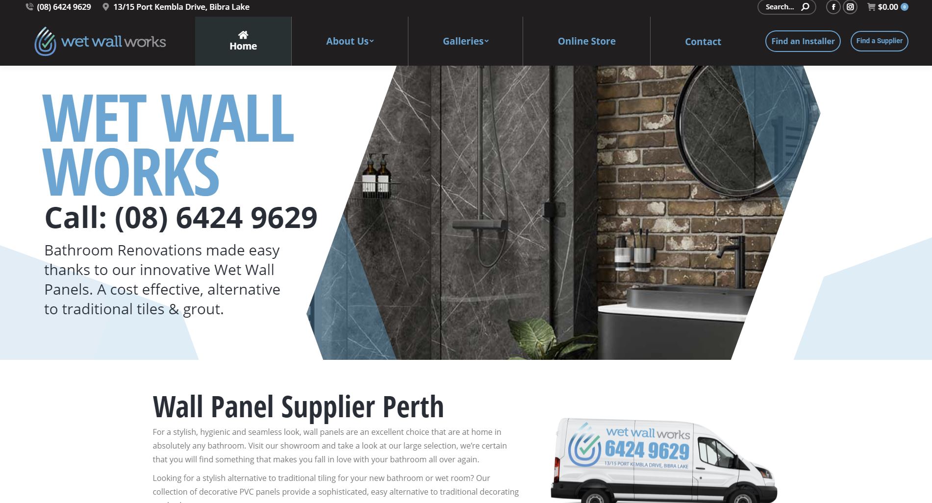 Wet Wall Works - Wall Panel Supplier Perth WA