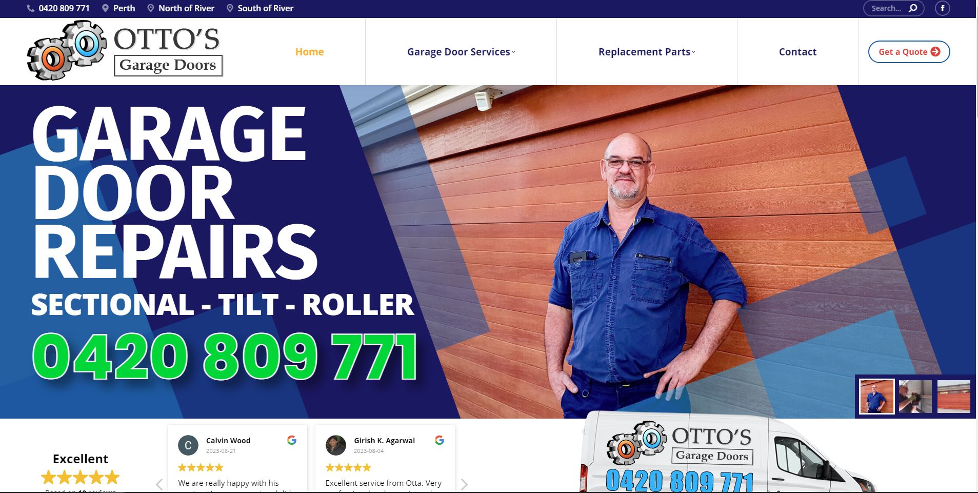 Garage Door Repairs - Otto's Garage Doors Perth WA