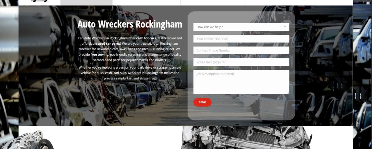 Yari Auto Wreckers Rockingham